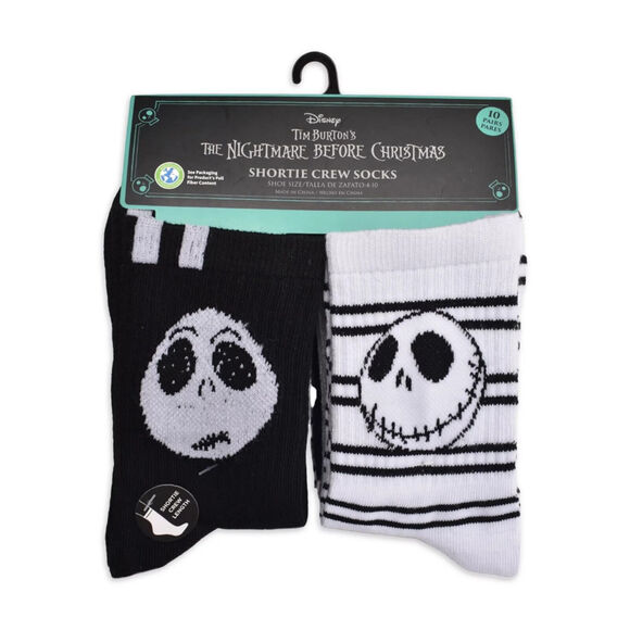 🔥The Nightmare Before Christmas Women's Jack Skellington Graphic Crew Socks🔥 - Picture 2 of 5